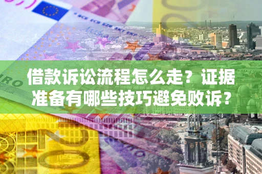 济南借款诉讼流程怎么走？证据准备有哪些技巧避免败诉？