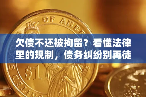 济南欠债不还被拘留？看懂法律里的规制，债务纠纷别再徒劳奔波