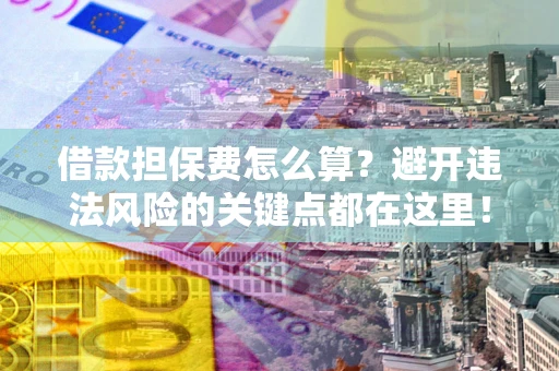 济南借款担保费怎么算？避开违法风险的关键点都在这里！