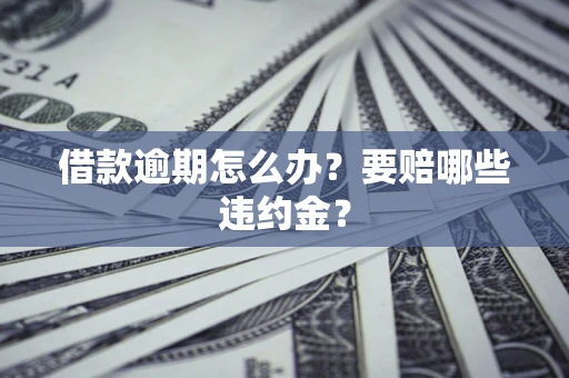 济南借款逾期怎么办？要赔哪些违约金？