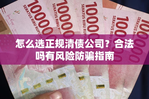 济南怎么选正规清债公司？合法吗有风险防骗指南
